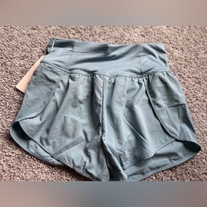 Love tree run shorts high waisted large baby blue